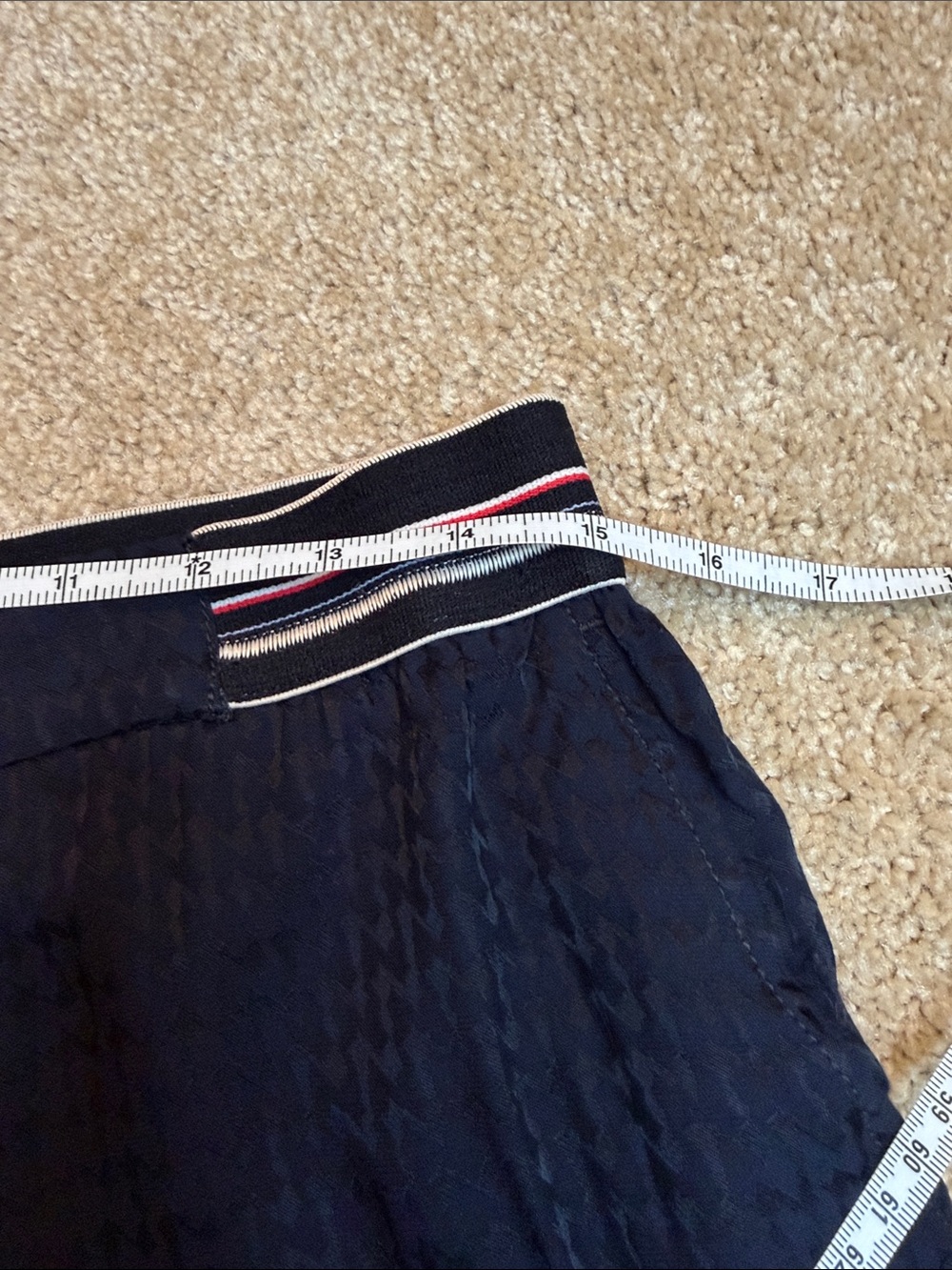 Anthropologie the essential Pull-On Trouser in Navy Size Small - Picture 4 of 10